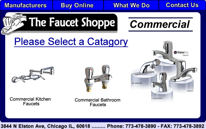 The Faucet Shoppe Manufacurers We Carry